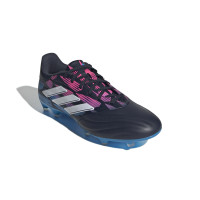 adidas Copa Pure 2 League Gras Voetbalschoenen (FG) Zwart Blauw Roze