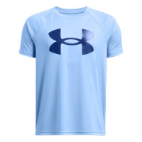 Under Armour Tech Big Logo Zomerset Kids Blauw Donkerblauw Geel Wit