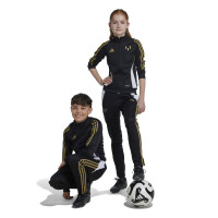 adidas Messi Trainingsbroek Kids Zwart Wit Goud