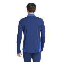 adidas Tiro 24 Competition Trainingstrui 1/4-Zip Donkerblauw Blauw