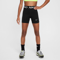 Nike Pro Leak Protection Sportbroekje Meisjes Zwart Wit