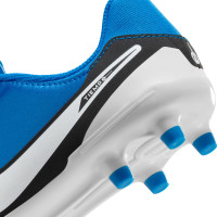 Nike Tiempo Legend 10 Academy Gras / Kunstgras Voetbalschoenen (MG) Kids Blauw Wit Zwart