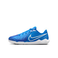 Nike Tiempo Legend 10 Academy Zaalvoetbalschoenen (IN) Kids Blauw Wit