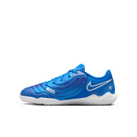 Nike Tiempo Legend 10 Academy Zaalvoetbalschoenen (IN) Kids Blauw Wit