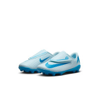 Nike Mercurial Vapor 16 Club Gras / Kunstgras Voetbalschoenen (MG) Peuters Lichtblauw Blauw