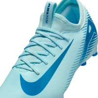 Nike Zoom Mercurial Vapor 16 Academy Gras / Kunstgras Voetbalschoenen (MG) Kids Lichtblauw Blauw