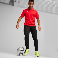 PUMA teamGOAL Polo Rood Wit