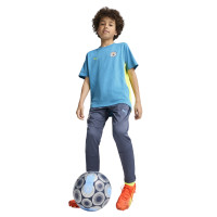 PUMA Manchester City Trainingsshirt 2024-2025 Kids Lichtblauw Geel