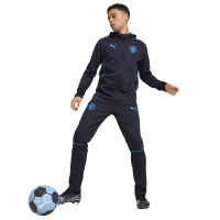 PUMA Manchester City Casuals Vest 2024-2025 Donkerblauw BlauwPUMA Manchester City Casuals Vest 2024-2025 Donkerblauw Blauw