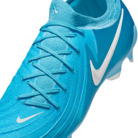 Nike Phantom GX II Pro Gras Voetbalschoenen (FG) Blauw Wit