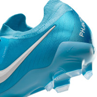 Nike Phantom GX II Pro Gras Voetbalschoenen (FG) Blauw Wit