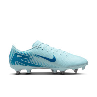 Nike Zoom Mercurial Vapor 16 Academy IJzeren-Nop Voetbalschoenen (SG) Anti-Clog Lichtblauw Blauw