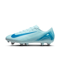 Nike Zoom Mercurial Vapor 16 Academy IJzeren-Nop Voetbalschoenen (SG) Anti-Clog Lichtblauw Blauw