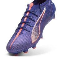 PUMA Ultra 5 Ultimate Gras Voetbalschoenen (FG) Dames Paars Lichtroze Wit