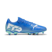 PUMA Future 7 Play Gras / Kunstgras Voetbalschoenen (MG) Blauw Turquoise Wit