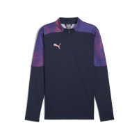 PUMA individualFINAL Trainingspak 1/4-Zip PUMA individualFINAL Trainingspak 1/4-Zip Donkerblauw Paars LichtrozePaars