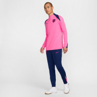 Nike Atletico Madrid Strike Trainingsbroek 2024-2025 Donkerblauw Roze