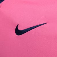 Nike Atletico Madrid Strike Trainingstrui 1/4-Zip 2024-2025 Roze Donkerblauw