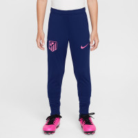 Nike Atletico Madrid Strike Trainingspak Full-Zip 2024-2025 Kids Roze Donkerblauw