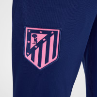 Nike Atletico Madrid Strike Trainingspak Full-Zip 2024-2025 Kids Roze Donkerblauw