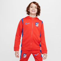 Nike Atletico Madrid Trainingspak Full-Zip Hooded 2024-2025 Kids Rood Blauw