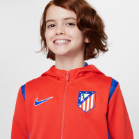 Nike Atletico Madrid Trainingspak Full-Zip Hooded 2024-2025 Kids Rood Blauw