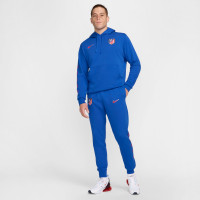 Nike Atletico Madrid Club Hooded Trainingspak 2024-2025 Blauw Rood