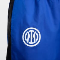 Nike Inter Milan Trainingspak Woven Hooded 2024-2025 Blauw Zwart Wit