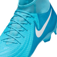 Nike Phantom Luna II Academy Gras / Kunstgras Voetbalschoenen (MG) Blauw Wit