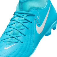 Nike Phantom Luna II Club Gras / Kunstgras Voetbalschoenen (MG) Blauw Wit