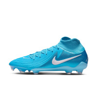 Nike Phantom Luna II Pro Gras Voetbalschoenen (FG) Blauw Wit