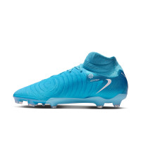 Nike Phantom Luna II Pro Gras Voetbalschoenen (FG) Blauw Wit