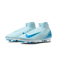 Nike Zoom Mercurial Superfly 10 Elite Gras Voetbalschoenen (FG) Lichtblauw Blauw