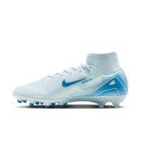 Nike Zoom Mercurial Superfly 10 Elite Kunstgras Voetbalschoenen (AG) Lichtblauw Blauw