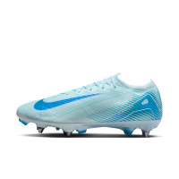 Nike Zoom Mercurial Vapor 16 Elite IJzeren-Nop Voetbalschoenen (SG) Lichtblauw Blauw