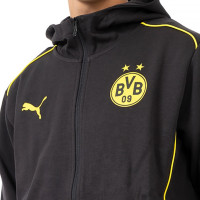 PUMA Borussia Dortmund Casuals Vest 2024-2025 Zwart Geel