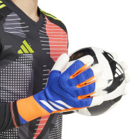 adidas Predator Pro Hybrid Promo Keepershandschoenen Blauw Oranje Wit