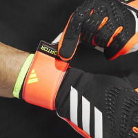 adidas Predator League Keepershandschoenen Zwart Wit Oranje