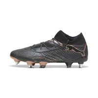 PUMA Future 7 Ultimate IJzeren-Nop Voetbalschoenen (SG) Zwart Brons Donkergrijs