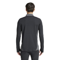 adidas Tiro 24 Competition Trainingstrui 1/4-Zip Zwart Donkergrijs