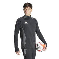 adidas Tiro 24 Competition Trainingstrui 1/4-Zip Zwart Donkergrijs