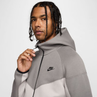 Nike Tech Fleece Sportswear Vest Lichtgrijs Grijs Zwart