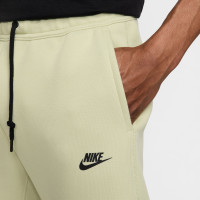 Nike Tech Fleece Sportswear Joggingbroek Lichtgroen Zwart