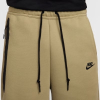 Nike Tech Fleece Sportswear Broekje Lichtbruin Zwart