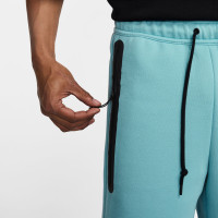 Nike Tech Fleece Sportswear Broekje Turquoise Zwart