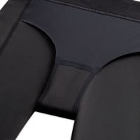 Nike Pro Leak Protection Sportlegging Meisjes Zwart Wit