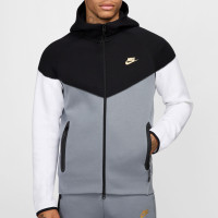 Nike Tech Fleece Sportswear Vest Zwart Grijs Wit Beige