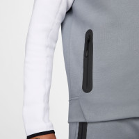 Nike Tech Fleece Sportswear Vest Zwart Grijs Wit Beige