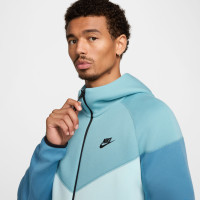 Nike Tech Fleece Sportswear Trainingspak Lichtblauw Turquoise Blauw Zwart