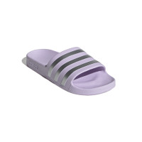 adidas Adilette Aqua Slippers Dames Paars Zilver